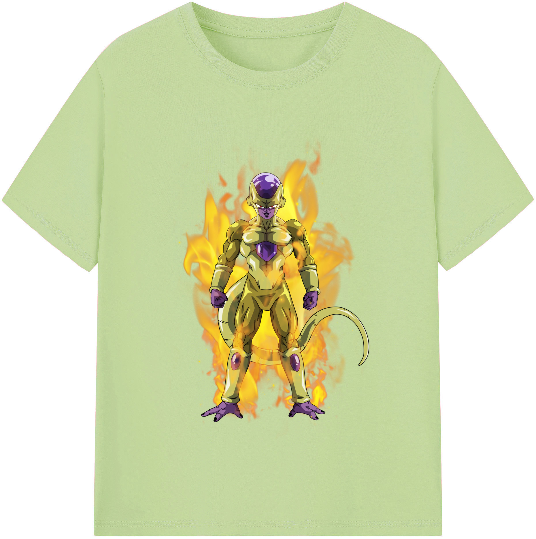 （画像用） ドラゴンボール フリーザ DRAGON BALL Frieza 綿100％半袖Tシャツ（フロントプリント）